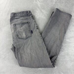 Patagonia Men's Size 35x32 Grey Straight Leg Jeans Iron Clad Denim 100% Organic
